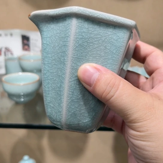 瓷片陶瓷茶具汝瓷茶具
