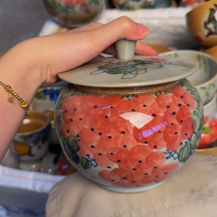瓷片景德镇陶瓷手工手绘
