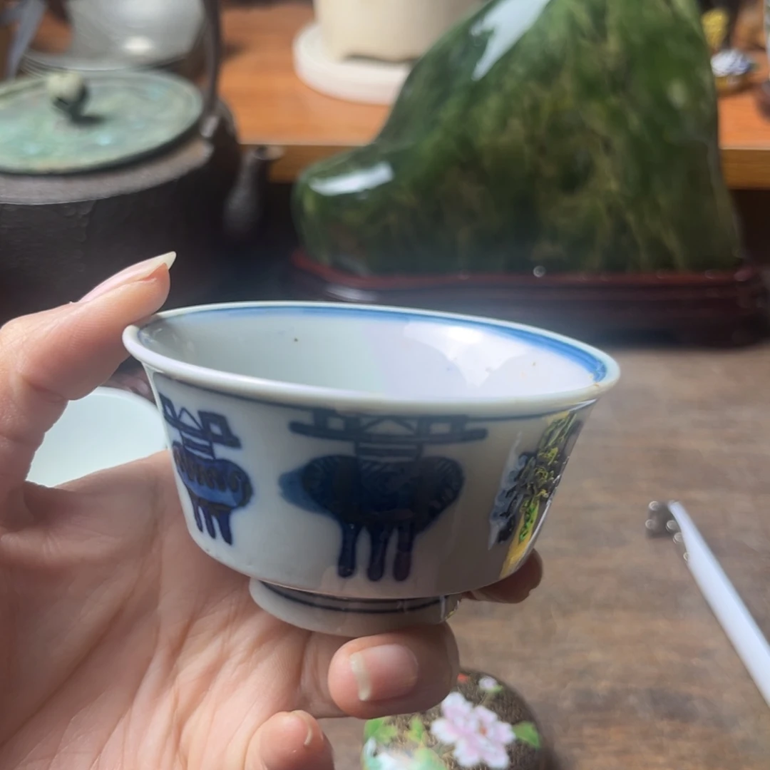 茶道具孤品，默认瑕疵