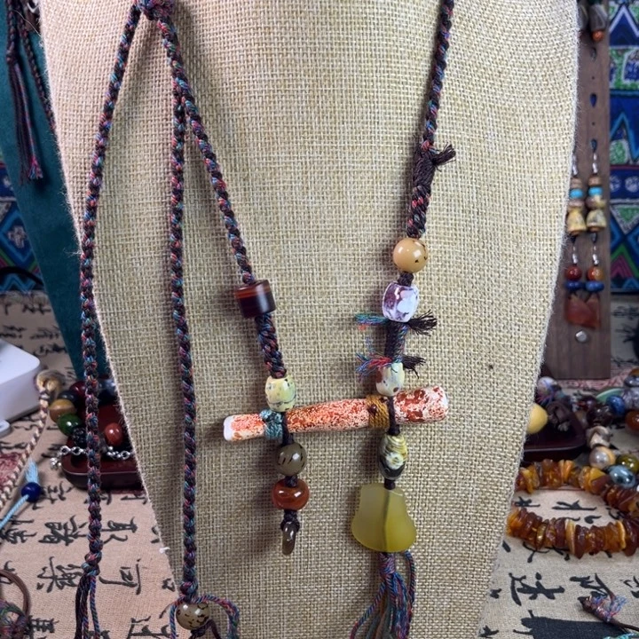 玛瑙/玉髓未镶嵌颈饰