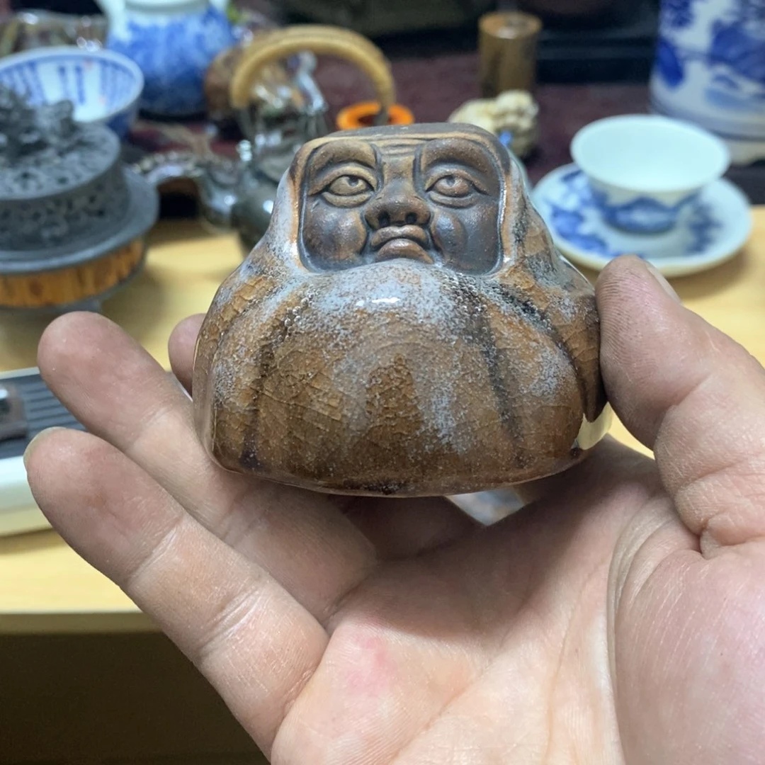 茶盏密胺手绘陶瓷杯子