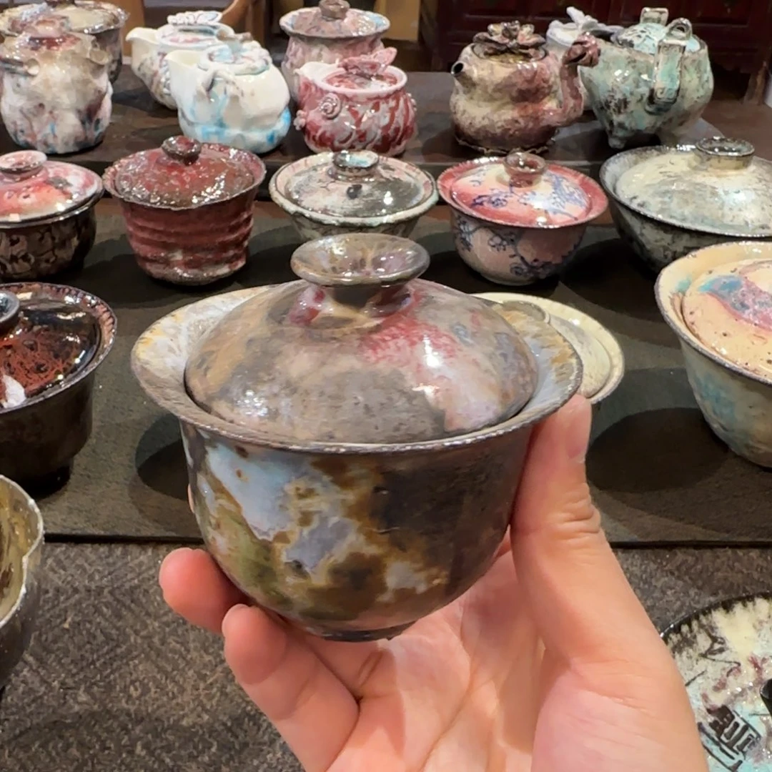 景德镇手作器皿了
