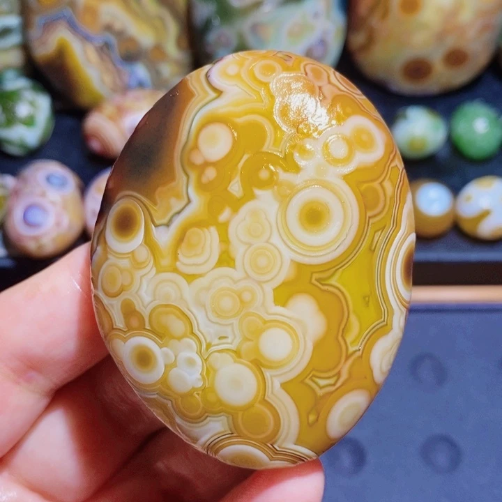 未镶嵌玛瑙/玉髓珠宝半成品8