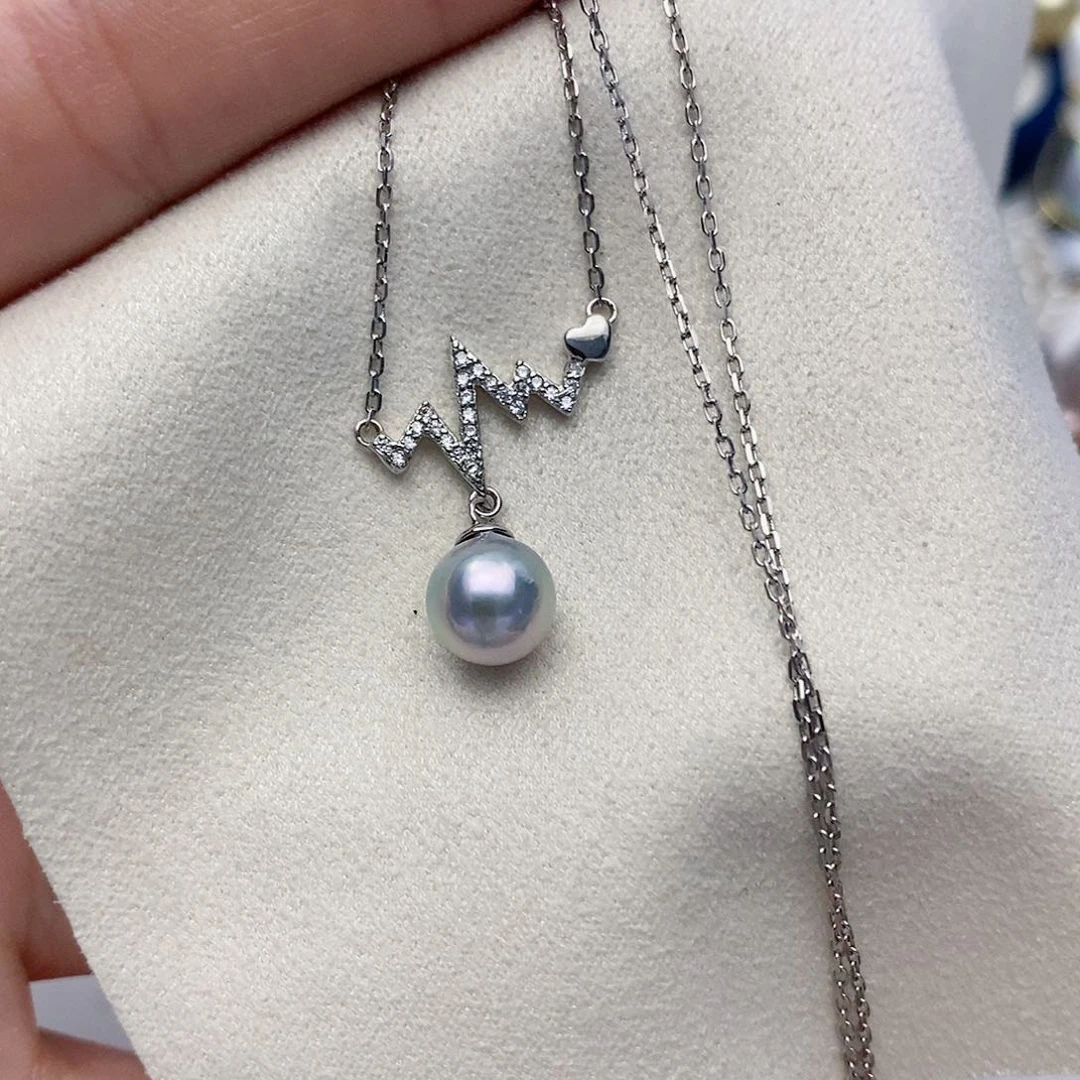 【闪购商品】海水珍珠颈饰银S925镶嵌25