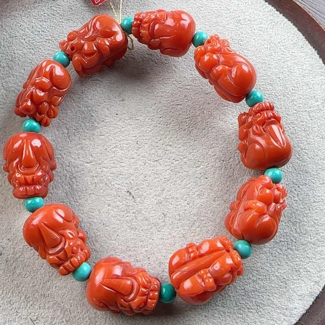 南红玛瑙吊坠未镶嵌