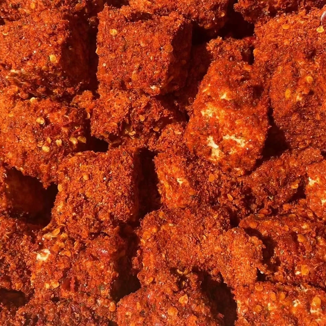 陕西八仙特产农家手工霉豆腐无油中辣豆腐乳麻辣开味下饭菜
