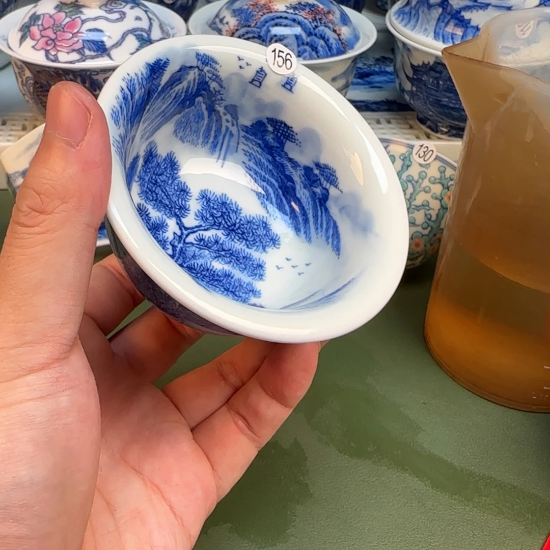 彦祖纯手工手绘茶具156