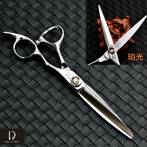 Bar•D•Ber珀光系列 6.2寸数控平剪 理发剪发型师专用剪