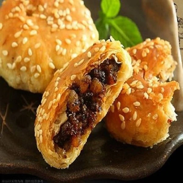 【顺丰包邮次日达】30只正宗黄山烧饼安徽特产梅干菜扣肉馅解馋小零食