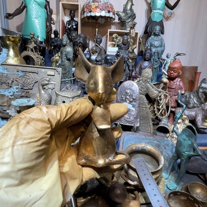 都***人大阪回流铜器摆件35