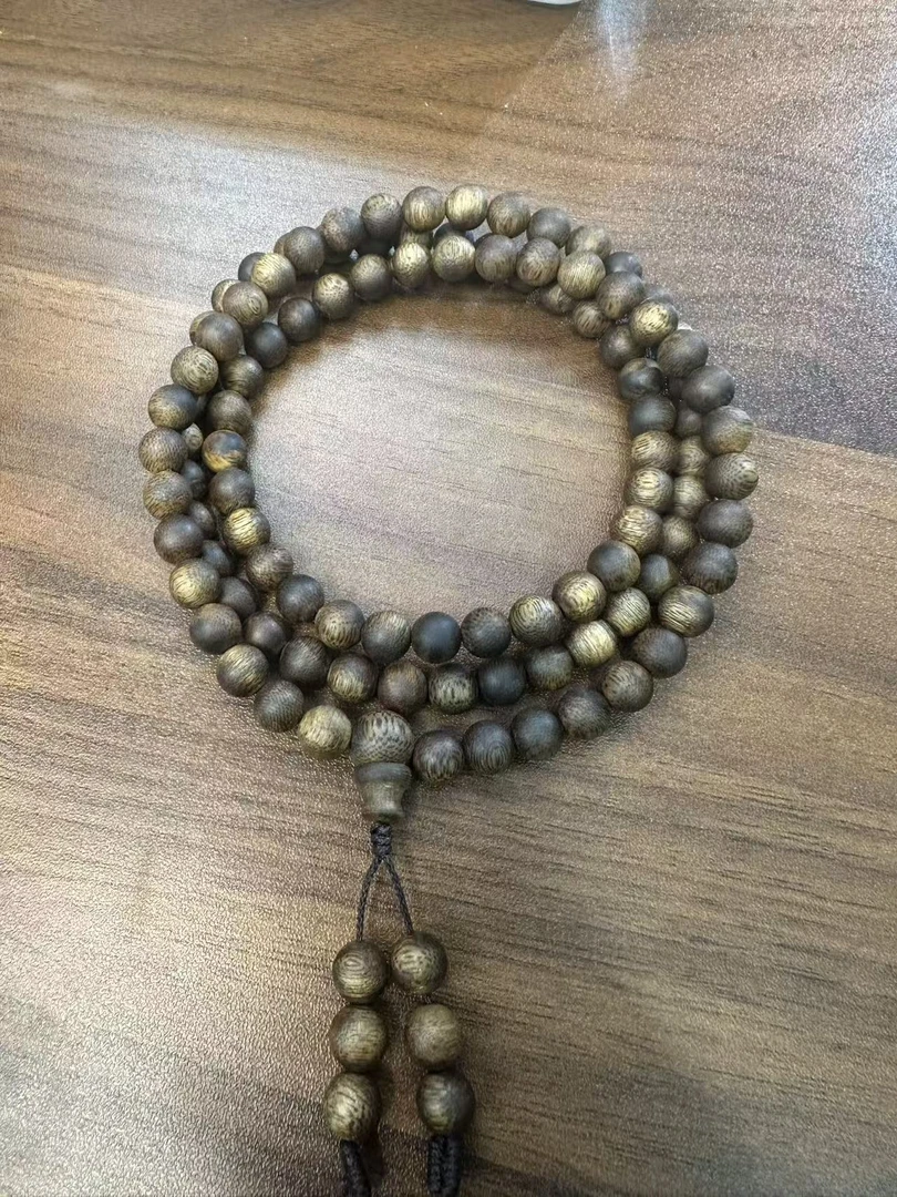 沉香圆珠多圈08mmx108颗多样性22克发一条