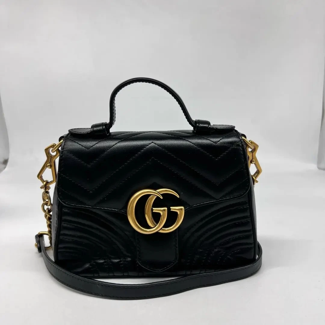 99新 GUCCI/古驰 古驰马蒙邮差031标 20417