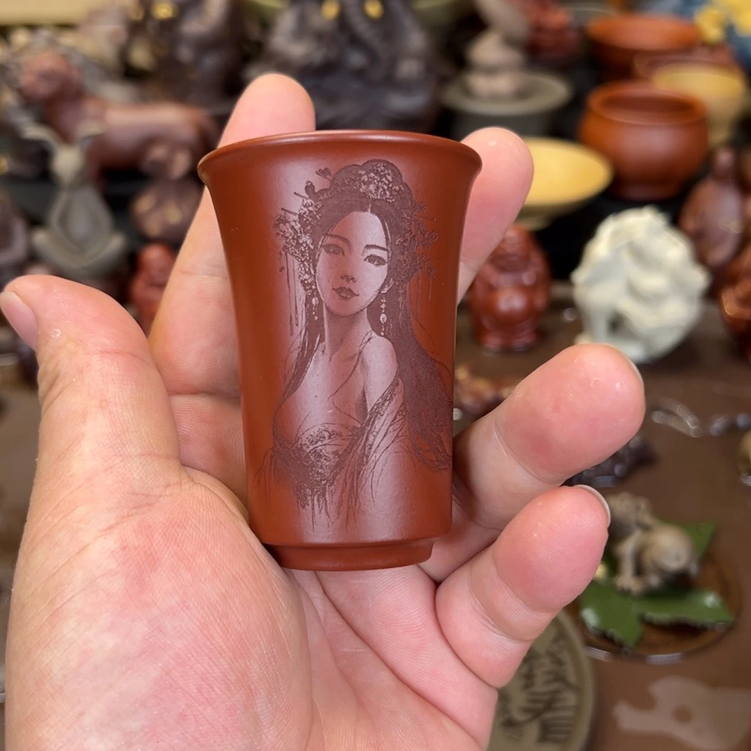 紫砂茶宠紫砂杯子