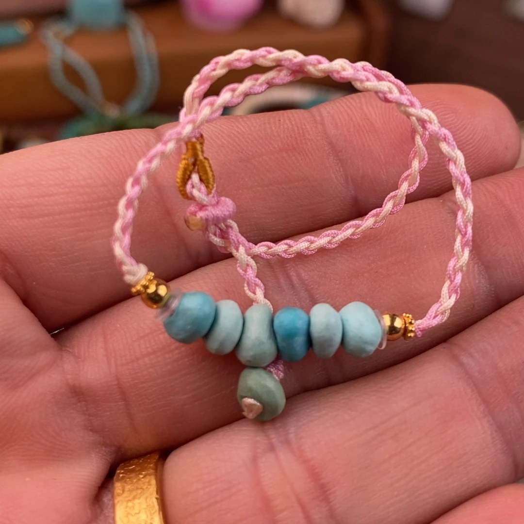 绿松石未镶嵌吊坠