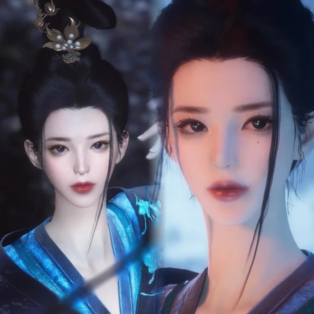 昭雪 梵伶原创 燕云十六声端游手游通用女捏脸 全门派通用