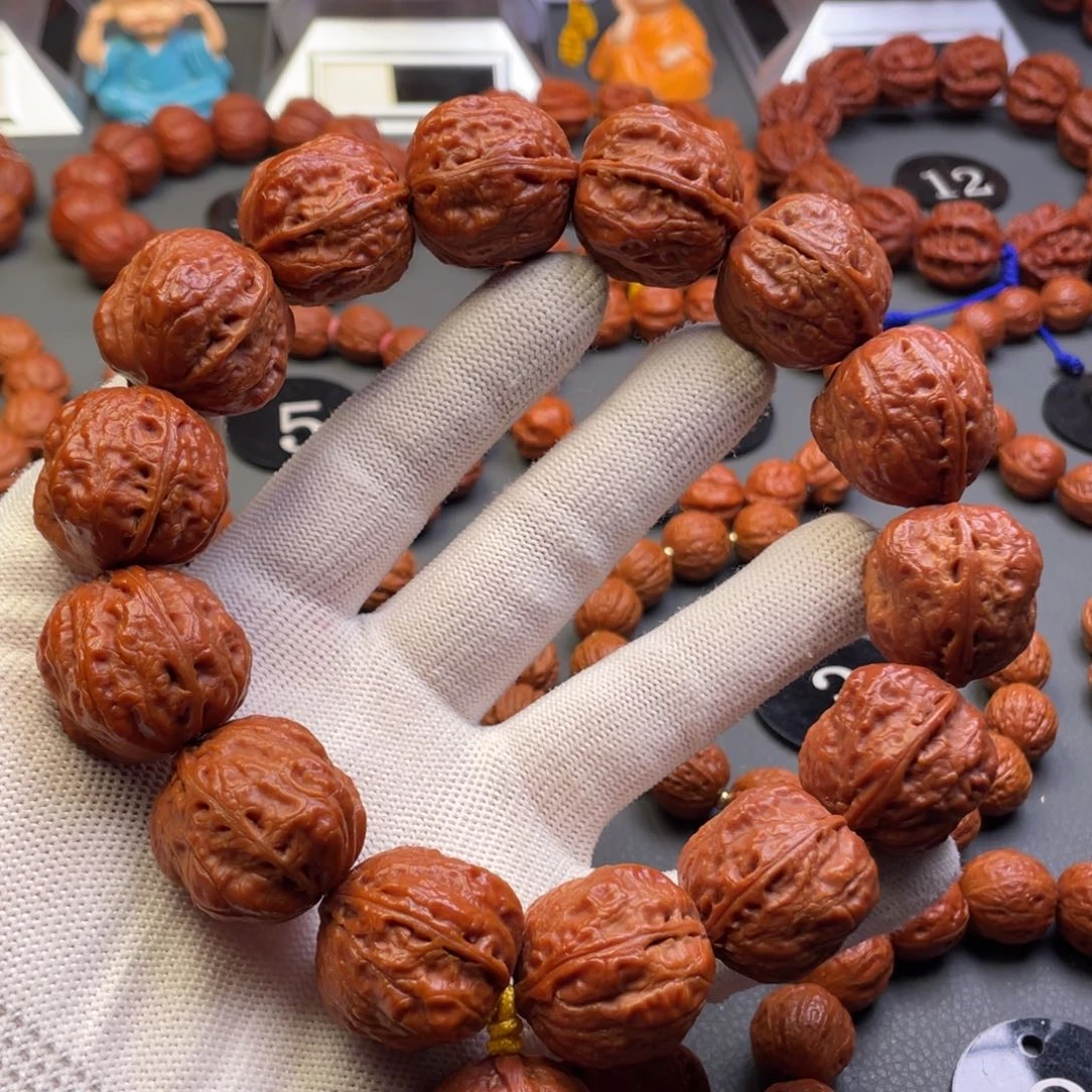 文玩核桃手串野生核桃核桃蛙秋子手持