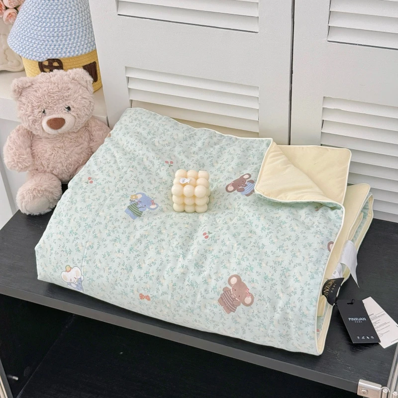 dexi/德茜双感A纯棉凉感冰皮夏被空调被学生宿舍单人双人儿童被子