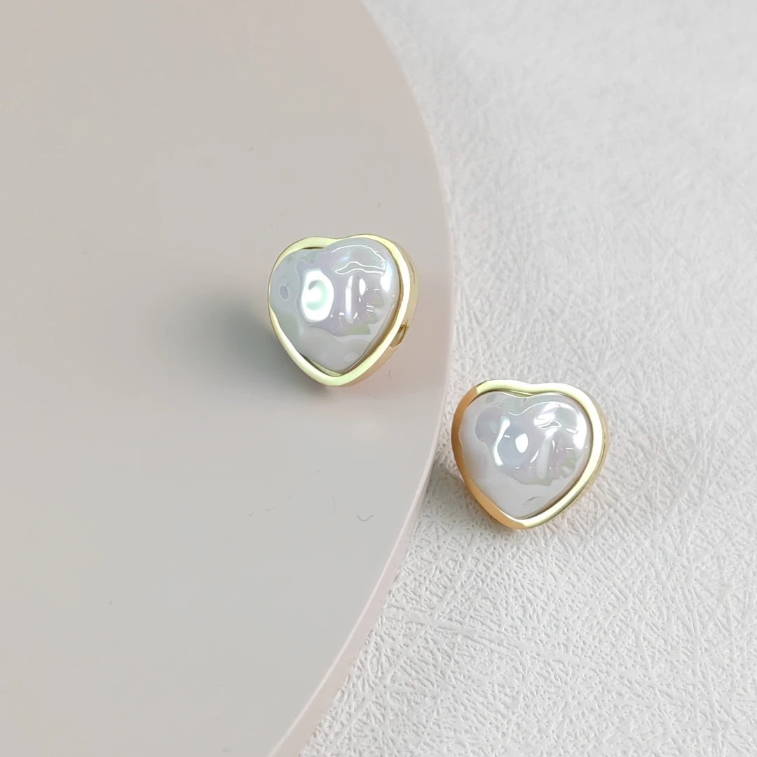 XUPING/旭平首饰 不锈钢仿珍珠耳饰 春日焕新耳钉 GDJ T001070550