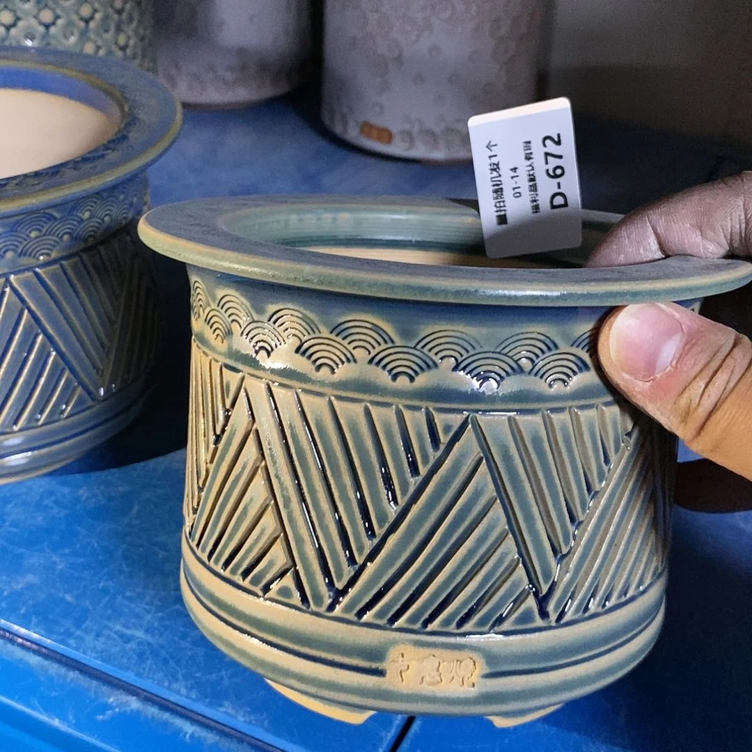 七里烧陶瓷1-14-672口径10