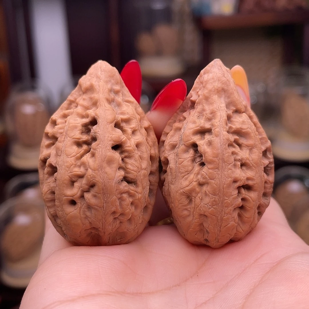 吊坠文玩核桃水晶皮鸡心