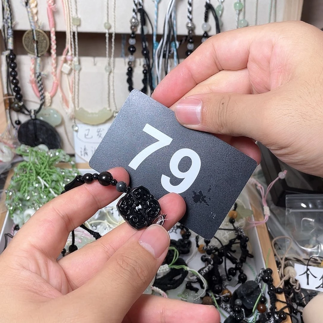 蛇纹石玉手链合金喵****^