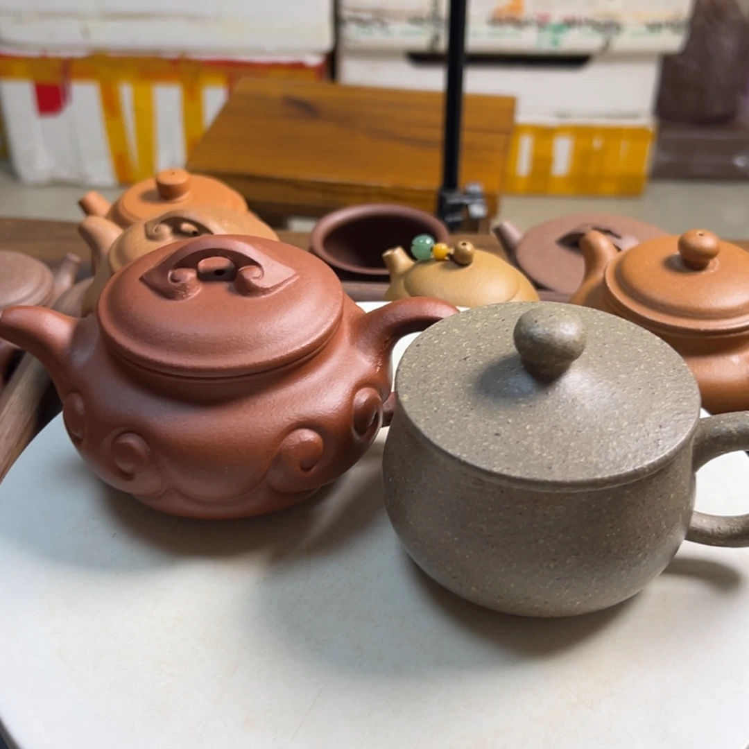 茶壶紫砂诚****室红将破如意仿古220