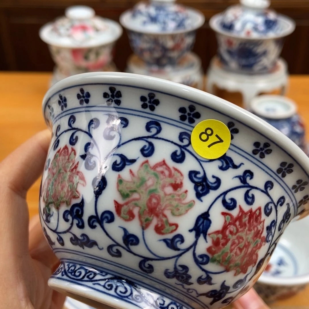 手繪現代茶具非古董