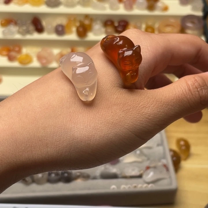 玛瑙/玉髓天然玛瑙手工费未镶嵌