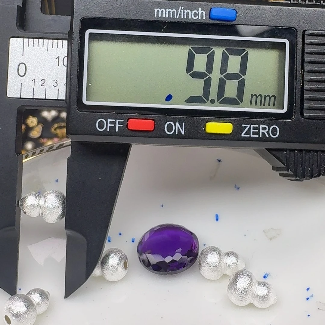 紫晶银S925镶嵌颈饰紫水晶925镶嵌134