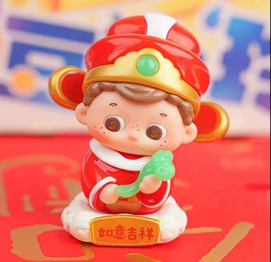 【香香拆盒】新品正版Pidol有豆必玲福神萌粒潮玩盲盒可爱萌粒礼物