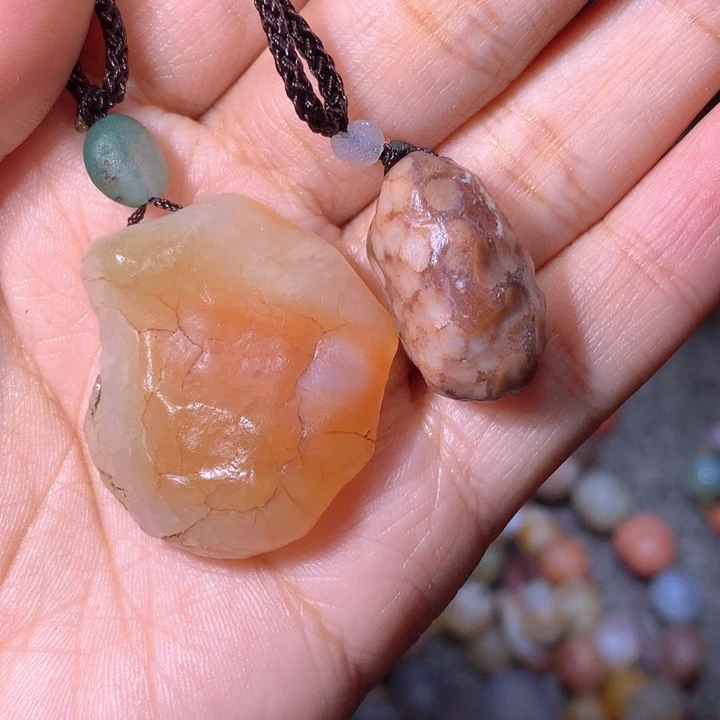 玛瑙/玉髓珠宝半成品未镶嵌