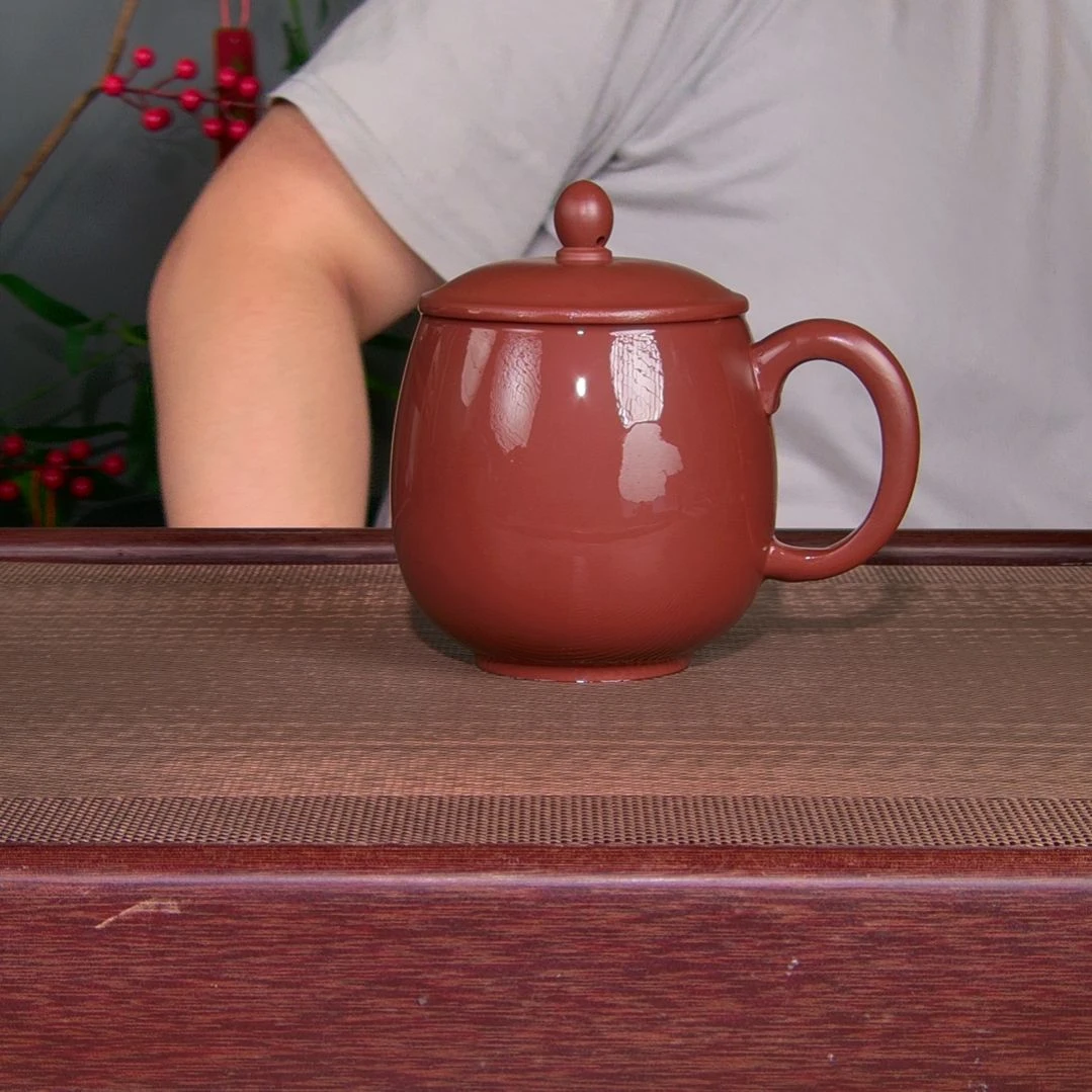 茶杯紫砂高货放漏
