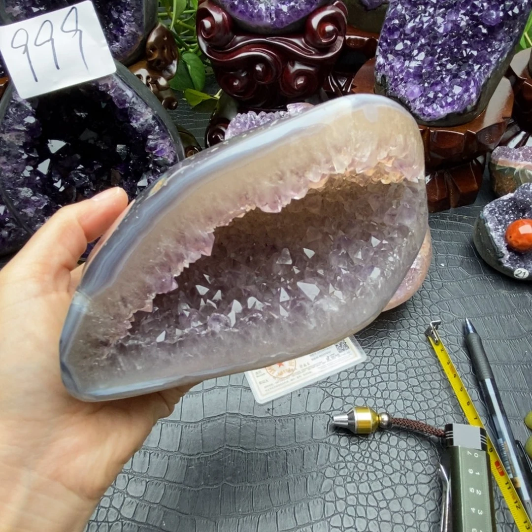 紫晶未镶嵌大型摆件（非配饰）