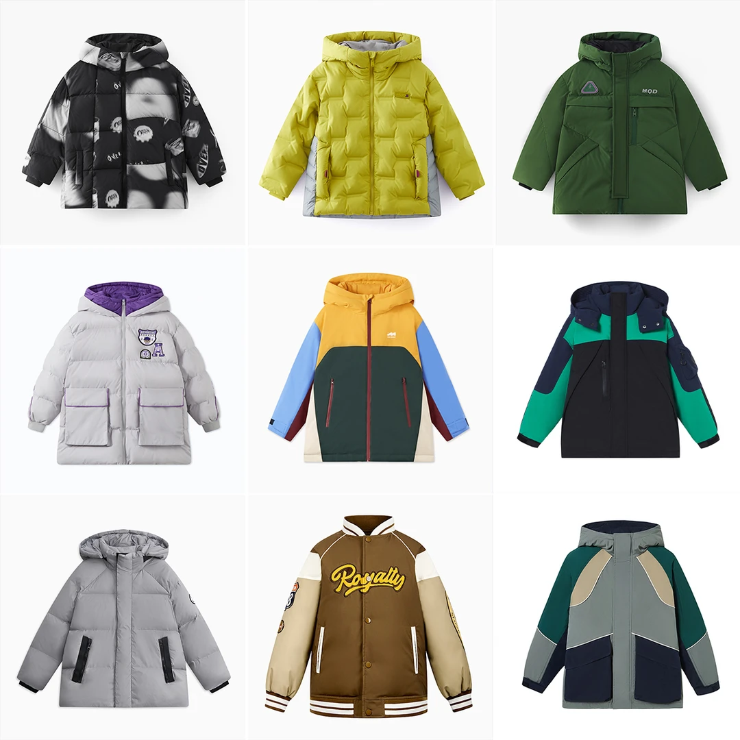 G4【先选尺码，再选颜色】MQD童装冬季休闲羽绒服