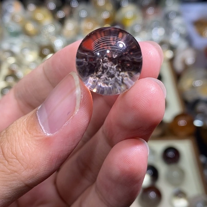 㵘***㵘水晶珠宝半成品未镶嵌18.4m