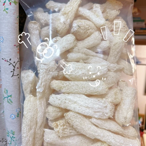 农家无硫竹荪纯杆子（有大有小介意勿拍）