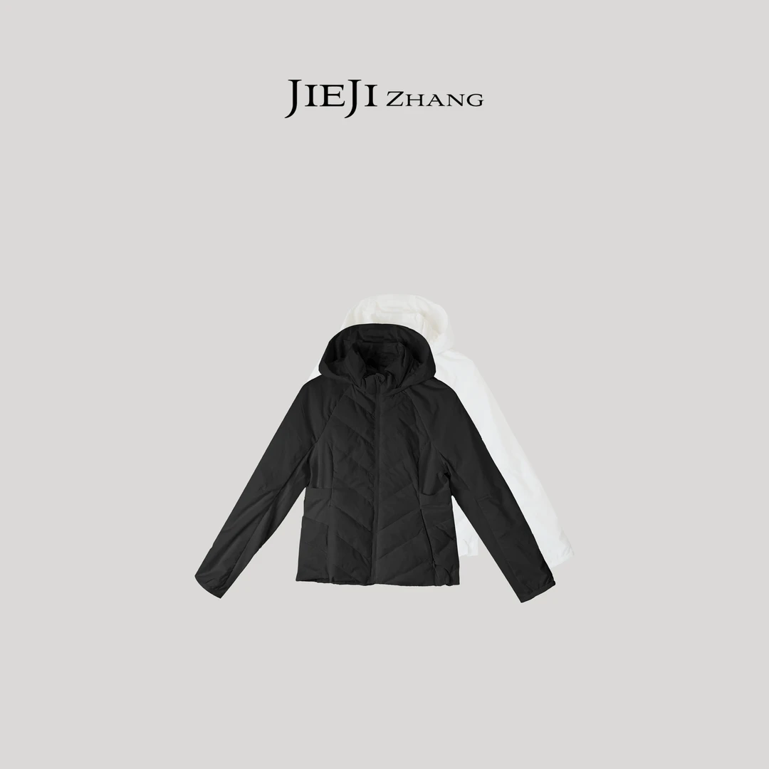 【JIEJI ZHANG】90绒高级定制秋冬时尚百搭云感轻暖鹅绒服351540