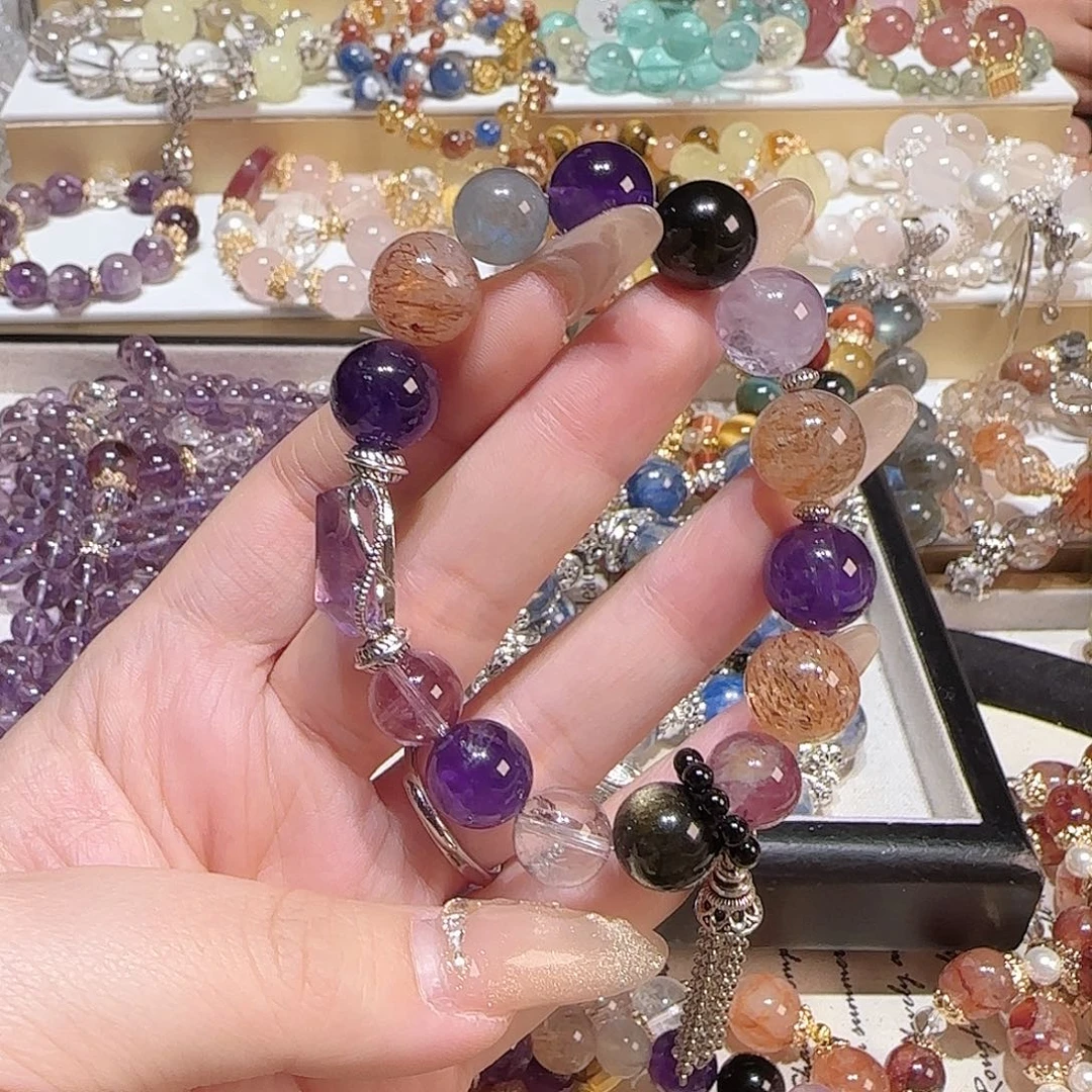 水晶手链未镶嵌八