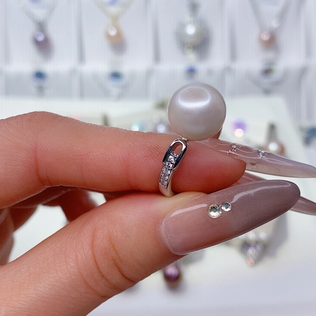 淡水珍珠未镶嵌戒指