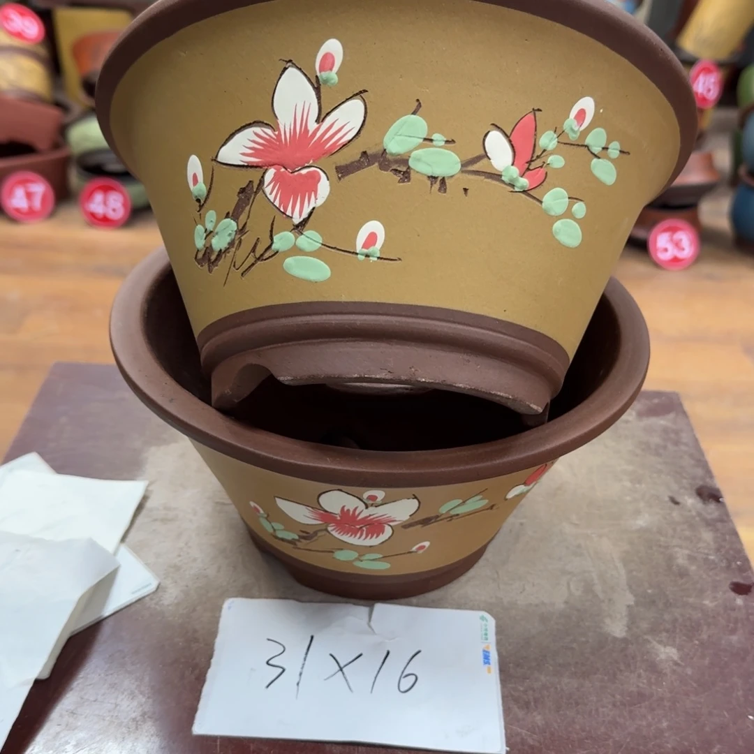 紫砂花盆破损包赔