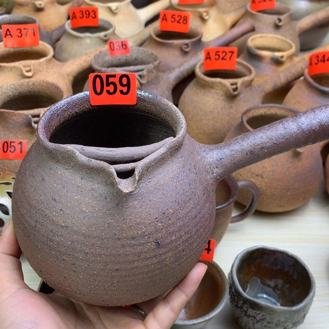 遇*四柴烧烤茶罐一物一拍800毫升左右