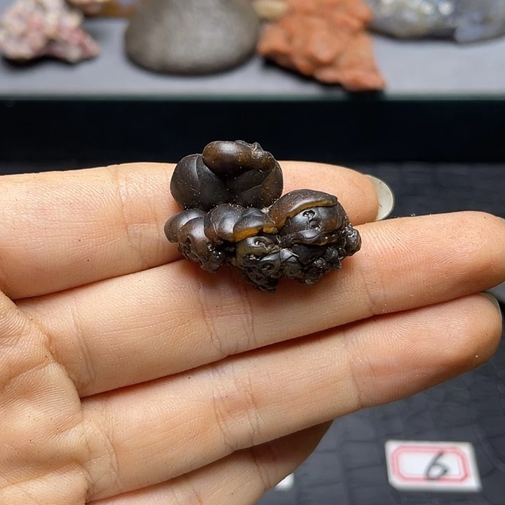 风***6有机玻璃阿拉善戈壁石