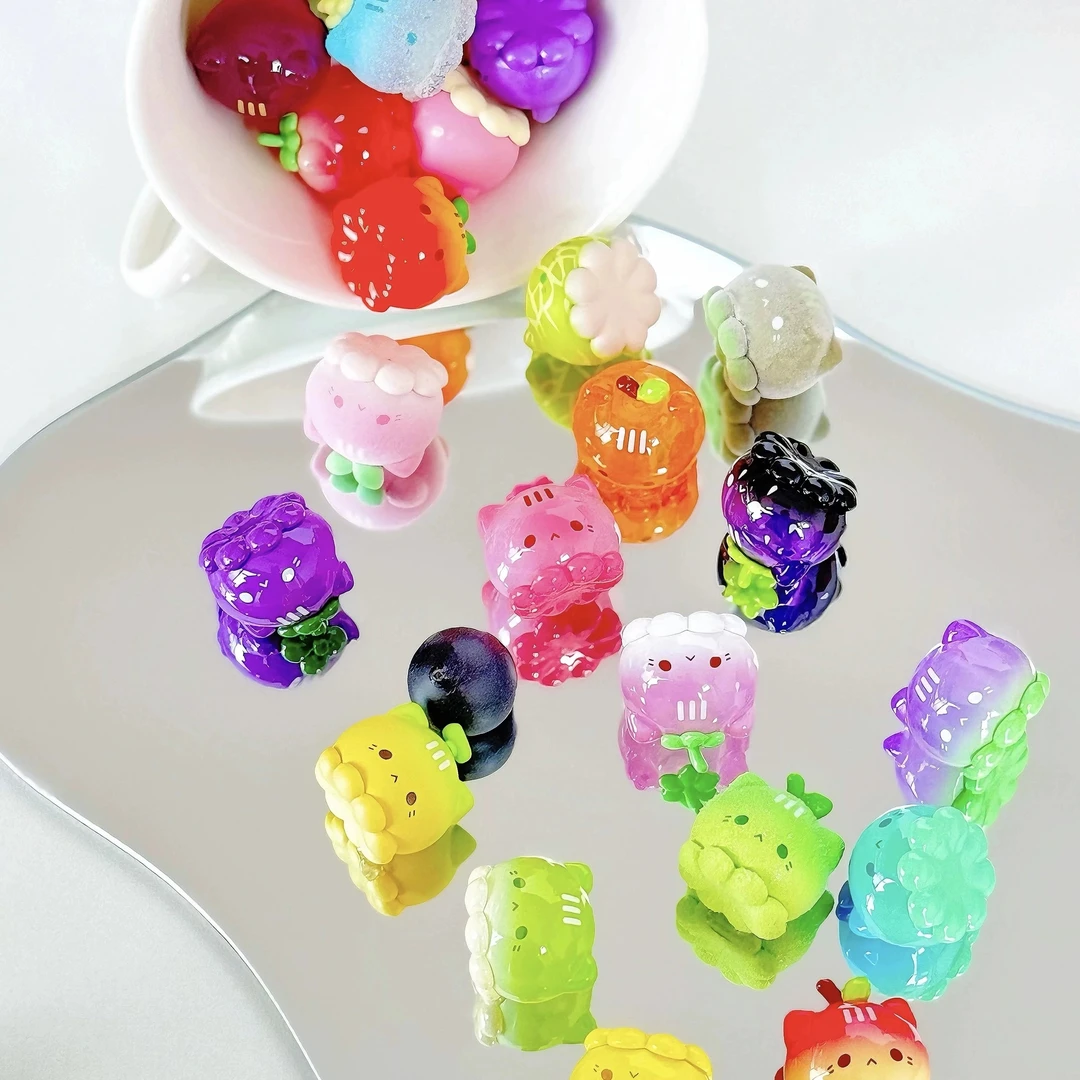 【代拆】草莓慕斯塔 | 章鱼喵喵水果集市系列萌粒