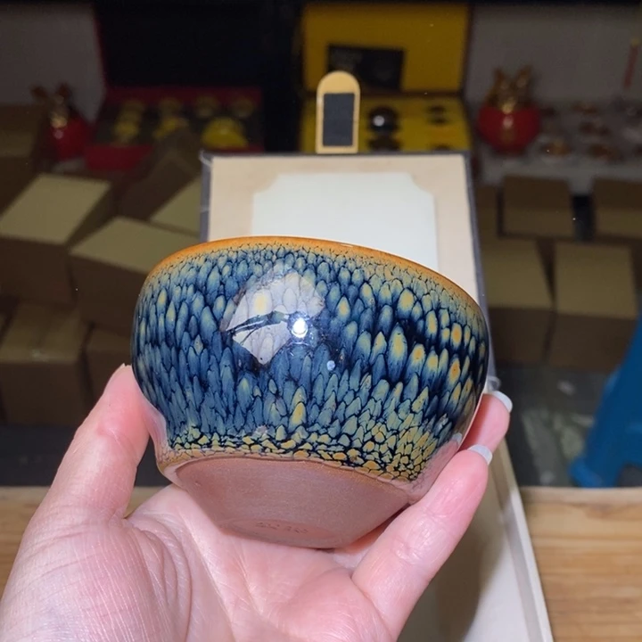茶盏全品带礼盒，建盏主人杯