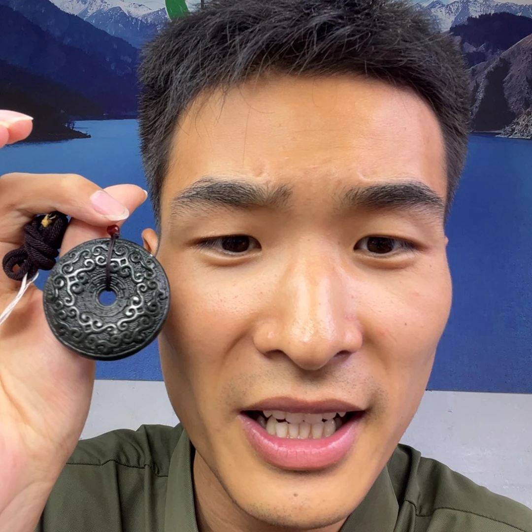 手链未镶嵌和田玉九五平安扣多样性拍一发一