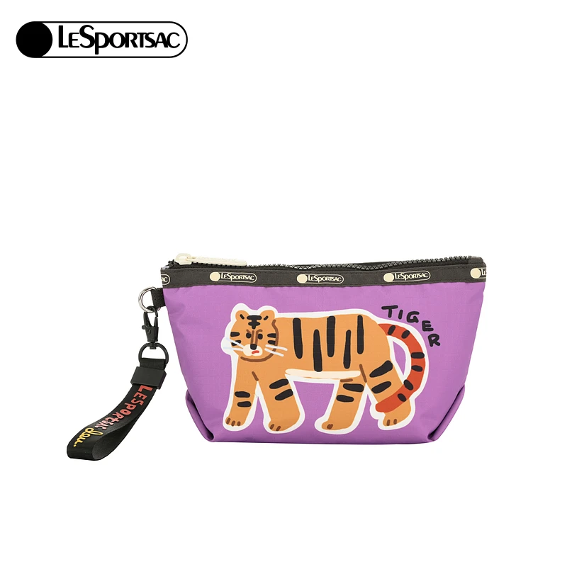 【商场同款】LeSportsac乐播诗逗鸭联名手拿包可爱收纳包化妆包