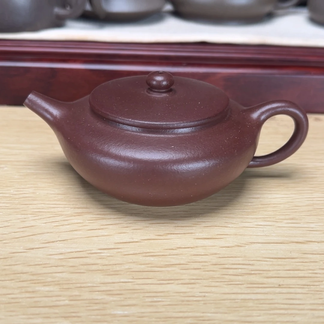 紫砂茶壶稍**静底槽清的140