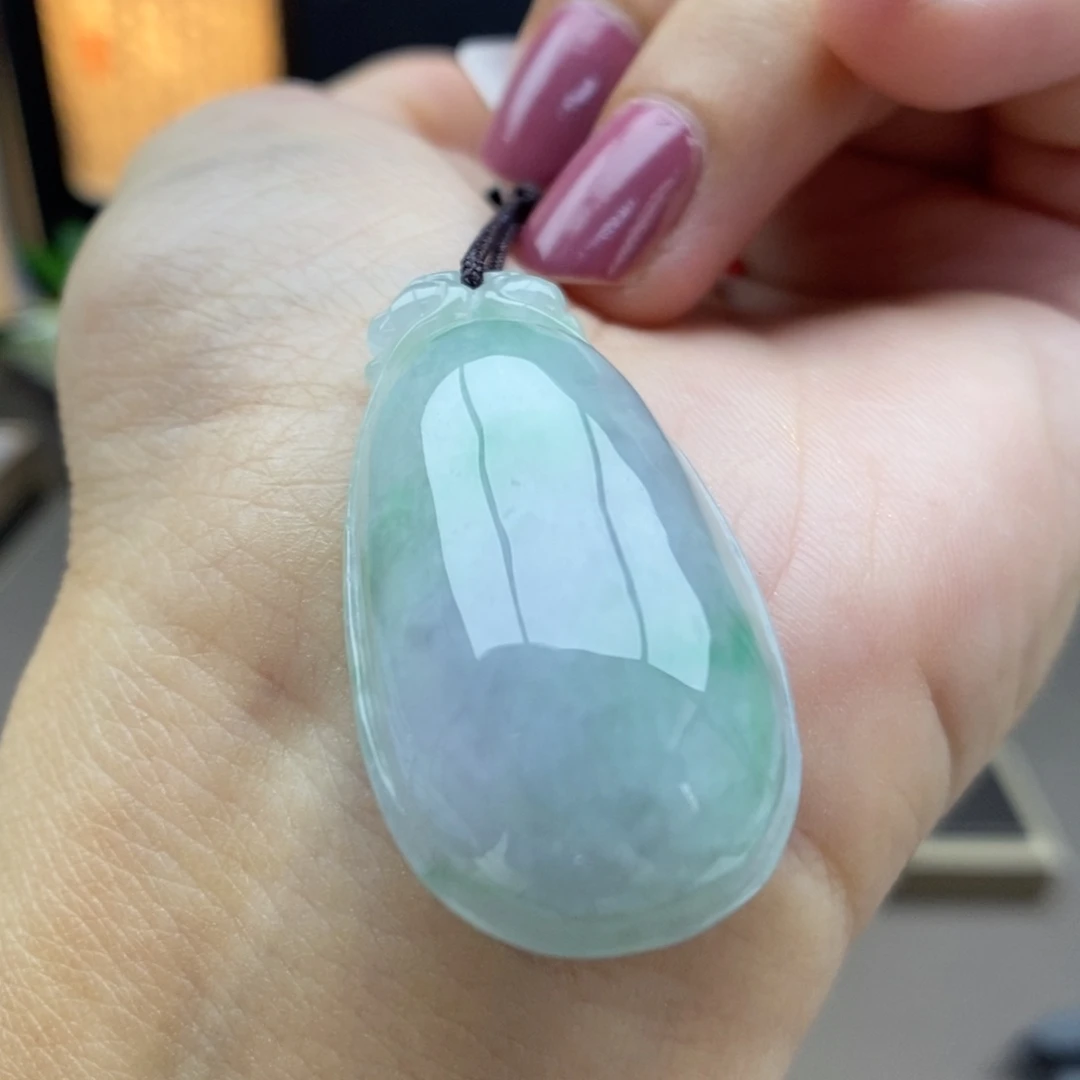 翡翠未镶嵌颈饰吊坠8