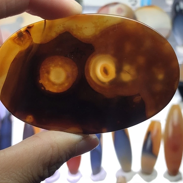 查罗石未镶嵌珠宝半成品118