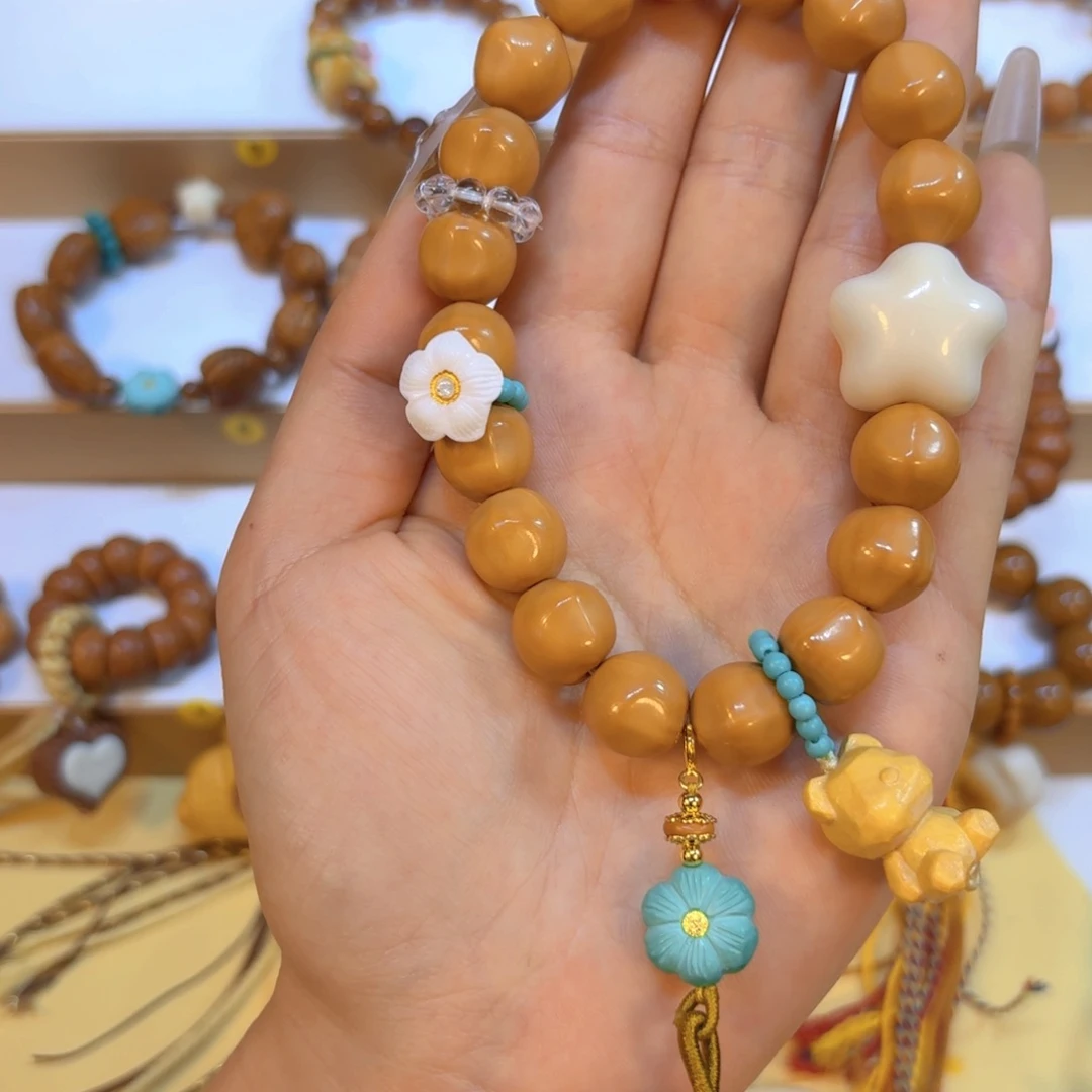 星月菩提手串猴头星星手持